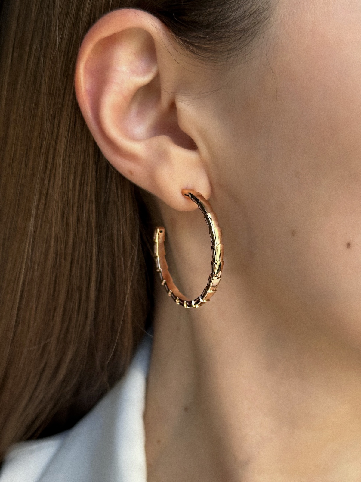 Серьги Bvlgari Serpenti