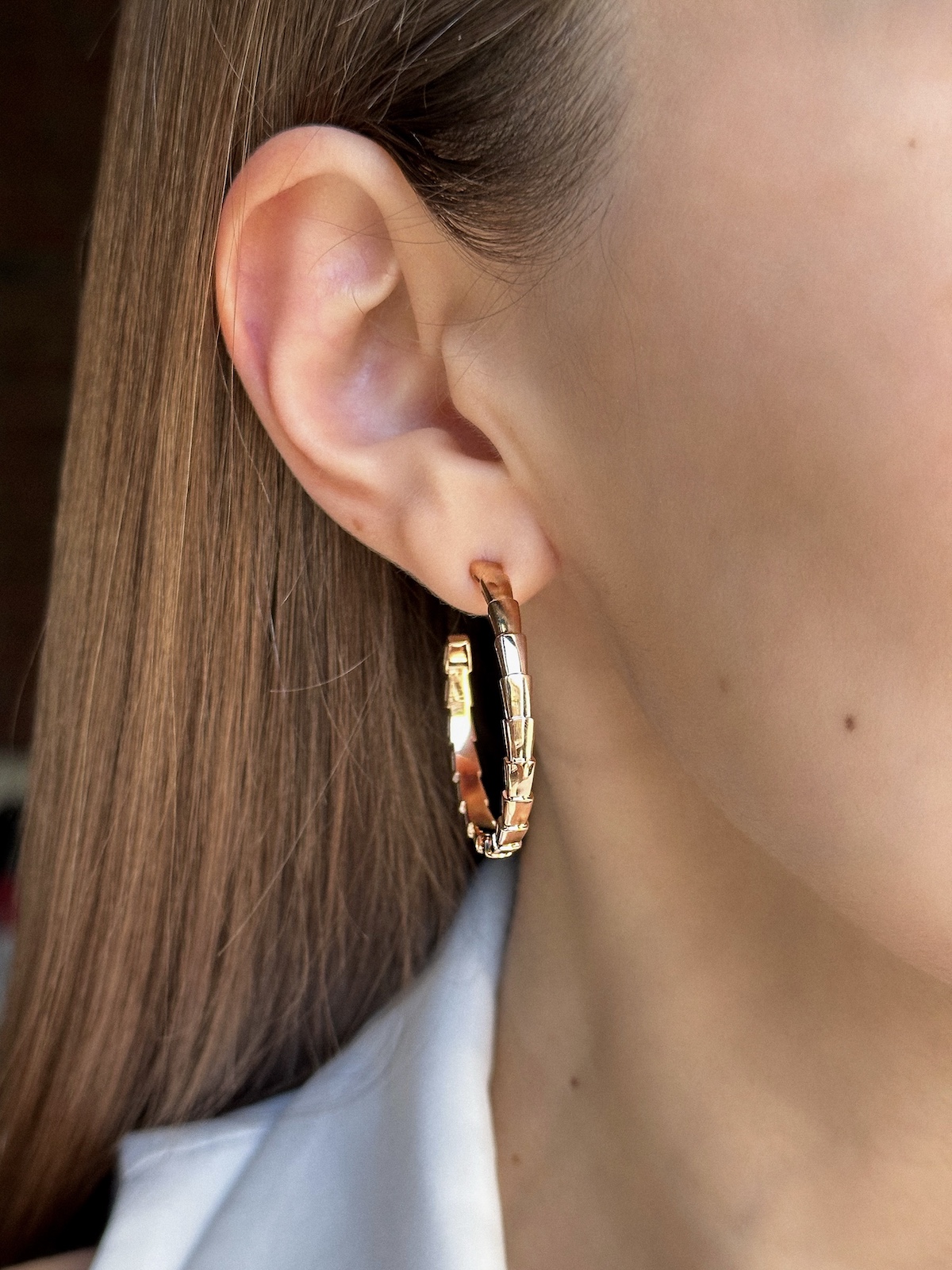 Серьги Bvlgari Serpenti